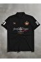 Gentry League Club Prestige Printed Polo Collar Regular Fit Printed Men's T-Shirt