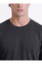 Rmz Gi̇yi̇m Farkiyla Zero Roba Collar Long Sleeve Combed Cotton Men's T-Shirt - 4