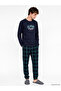 Esvab • Modern & Distinctive Printed Men's Pajama Set - 2