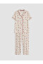 Esvab • Modern & Distinctive Shirt Roba Yaka Printed Maternity Pajama Set - 6