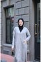 Hair Braid Patterned Long Cardigan - 4