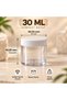 30 ml Acrylic Mica Cosmetic Cream Jar Transparent Empty Cream Container 6 Pieces - 2