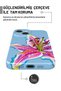 Iphone 14 pink lily protect slim glossy full cover printing phone case with camera protection - 3