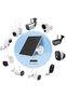 لوحة شمسية 5 واط لكاميرا الأمن مع منفذ مايكرو USB، مقاومة للماء IP65، 360 درجة °   قابل للتعديل - 5