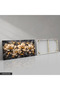 Black Gold Floral One Piece Canvas - Canvas Art Print - 5