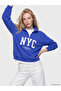 Esvab • Modern & Distinctive Embroidered Loose Fit Women's Thick Sweatshirt