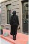 Hair Braid Patterned Long Cardigan - 5