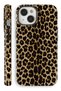 (Magsafe) iPhone 15 Plus Golden Leopard Double Layer Shiny Protect Phone Case