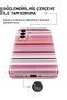 Samsung A36 Pink Lines Protect Slim Glossy Full Covering Print Camera Protected Phone Case - 4