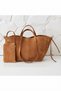 Suede Double Strap Trendy Wallet Polen Hand and Shoulder Women's Bag Brown - 2