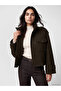 Esvab • Modern & Distinctive Stand Collar Loose Fit Women's Cashmere Jacket - 2