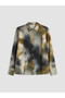 Two Mt Shop Quality Lcw Studio Green Patterned Women's Shirt - 5
