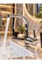 Delta Chrome Herringbone Spout Sink Faucet – Stylish Design, Single Handle Modern Bathroom Faucet - 3