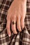 Cut Cat's Eye Gold Ring