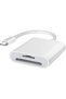 قارئ بطاقات ذاكرة USB C إلى مايكرو SD TF، محول قارئ بطاقات ذاكرة 2 في 1 من USB C إلى مايكرو SD TF