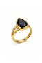 Cut Cat's Eye Gold Ring - 2
