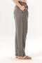 Elastic Waist, Double Side Pockets, Muslin Women'S/Men's Unisex Shalwar Trousers Gray Gray - 8
