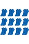 Wak Men's Cotton Booties Socks 12-Pack 39-44 |   Seamless Toe, Anti-Odor, Breathable Sneaker - 4