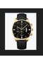 Black Dial Black Strap Wristwatch - Roman Numerals - Decorative Dial - Unisex - Without Box