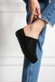 Ljn-04 Filled Sole Stone Slippers with Furry Inside - 3