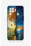 Oppo Reno 5 Lite Compatible Silicone Case with Sky and Earth Pattern - 4