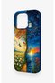 iPhone 16 Pro Compatible Sky and Earth Pattern Silicone Case - 3
