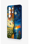 Samsung S26 Ultra Compatible Sky and Earth Pattern Silicone Case - 3