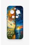 Mi 17 Ultra Compatible Sky and Earth Pattern Silicone Case - 4