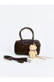 Esvab • Modern & Distinctive Women's Shoulder Bag with Teddy Bear Accessories - 3