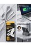 كابل بيانات USB من النوع C إلى النوع C، شحن سريع 3 أمبير ومزامنة، 1000 مم، أبيض - 4