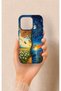 iPhone 16 Pro Compatible Sky and Earth Pattern Silicone Case