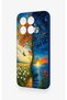 Mi 15t 5g Compatible Silicone Case with Sky and Earth Pattern - 3