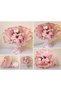 Handmade Pink Pipe Cleaner Flower Bouquet with Lilies & Tulips | Artificial Floral Arrangement | No Maintenance | Gift for Wife, Mother, Girlfriend | Wedding, Anniversary, Graduation & Birthday - 2