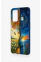 Oppo A55 Compatible Silicone Case with Sky and Earth Pattern - 3