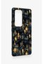 Vivo V30 Compatible Night Tale Patterned Silicone Case - 3