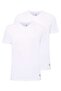 2-Pack Crew Neck Short Sleeve Solid Color Undershirt
