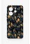Redmi Note 14 4g Compatible Night Tale Patterned Silicone Case - 2