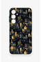 Samsung A55 Compatible Night Tale Patterned Silicone Case - 2