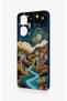 Realme C55 Compatible Night Tale Patterned Silicone Case - 4