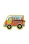 Starter Puzzle Vehicles, 5 Beginner Jigsaws of 3, 4, 5, 6 and 8 Pieces in Round Box - 4