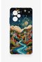 Poco X5 Pro Compatible Night Tale Patterned Silicone Case - 2