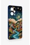 Redmi Note 12 Pro 5g Compatible Night Tale Patterned Silicone Case - 3