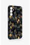 Samsung A14 Compatible Night Tale Patterned Silicone Case - 3