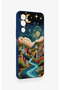 Tecno Pova Neo 2 Compatible Night Tale Patterned Silicone Case - 3