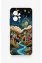 Redmi Note 12 4g Compatible Night Tale Patterned Silicone Case - 2