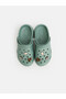 Vizyon New Season Green Patch Detailed Women's Beach Sandals - 3