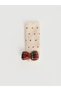 Timeless Clothing & Timeless Choices Bow Detailed Baby Girl Home Socks