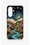 Samsung A57 Compatible Night Tale Patterned Silicone Case - 2