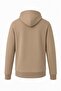 Moxy Unisex Zippered Hooded Two-Thread Raster Sweatshirt Comfortable Fit Basic Cardigan with Kangaroo Pocket - 3