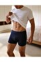Men's Black Anthracite Gray 3-Piece Boxer Briefs, 95% Cotton 5% Elastane - 4